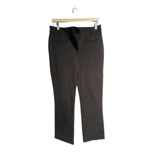Maeve Essential Slim Kick Flare Black Trousers Women